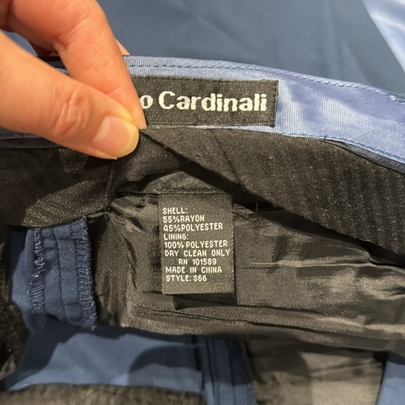 Men’s dark blue suit - Picture 6 of 10